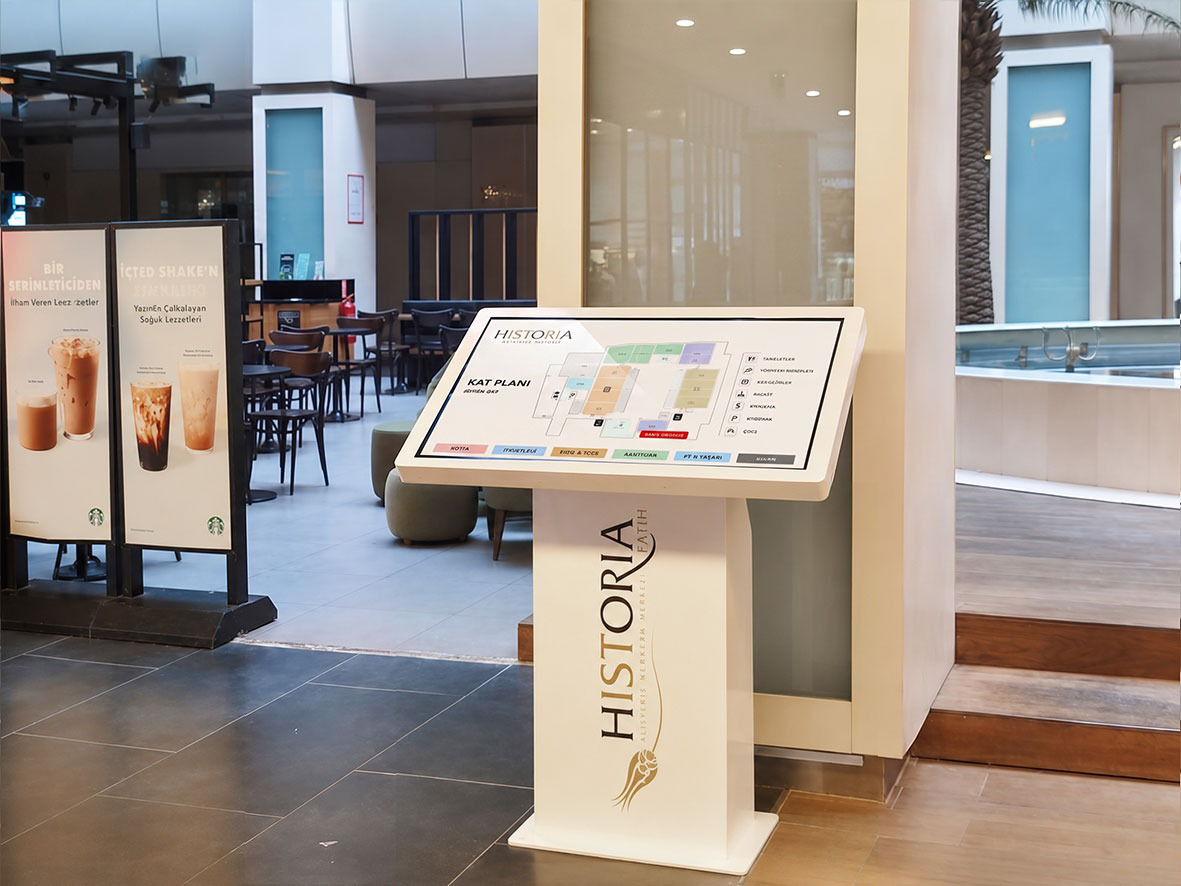 Historia AVM Kiosk Yönlendirme Projesi