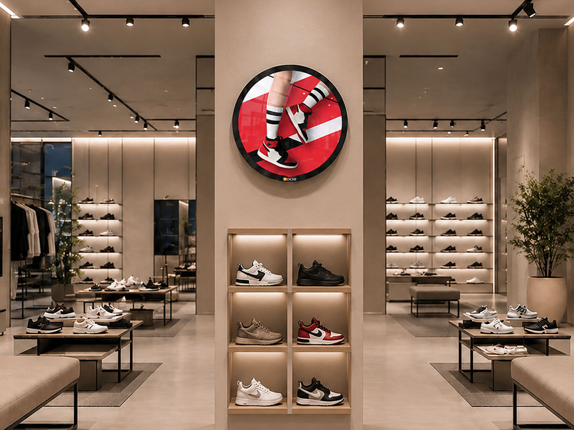 Indoor Round Digital Signage
