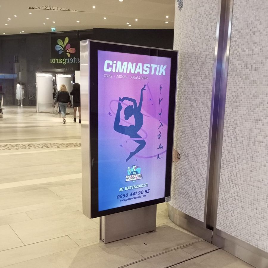 Açık Alanlı AVM Outdoor Digital Signage Projesi