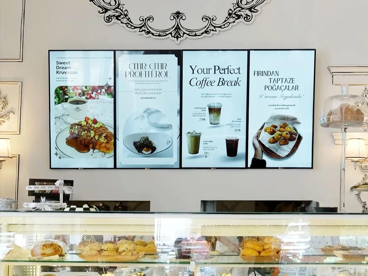Digital Menuboard Ekranları