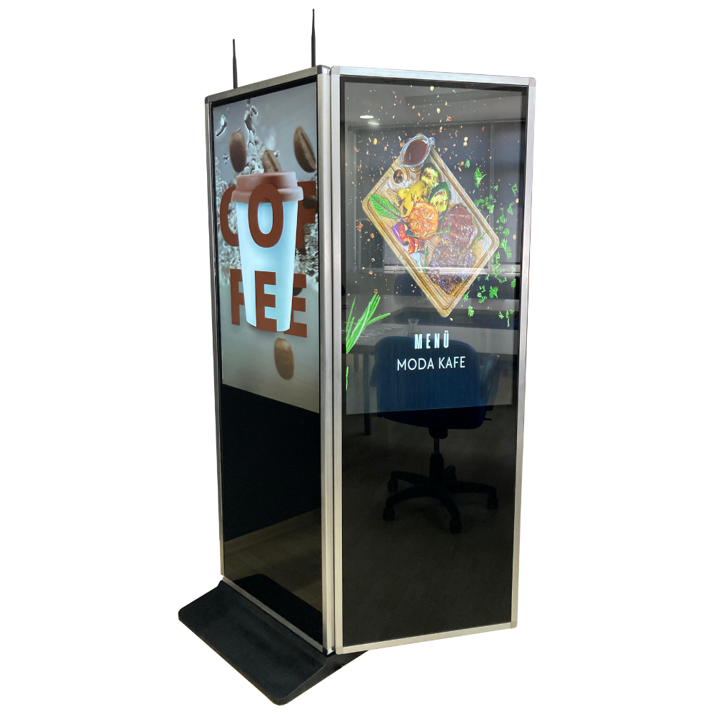 Outdoor Totem Ekran – Yüksek Parlaklık