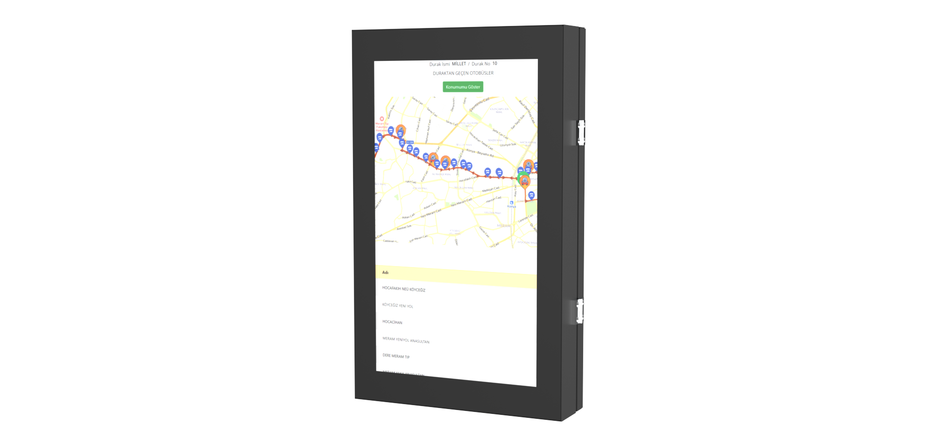 27'' AKILLI DURAK KAPALI KASA MONİTÖR