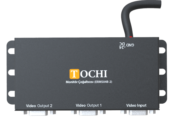 2'Lİ MONİTÖR ÇOĞALTICISI 9-36 VDC KABLO GİRİŞLİ  EMS02 VGA