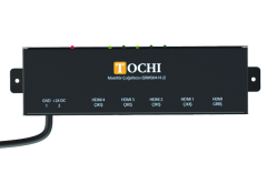 4'LÜ MONİTÖR ÇOĞALTICISI 9-36 VDC GİRİŞLİ KABLO KİLİT KORUMALI EMS04