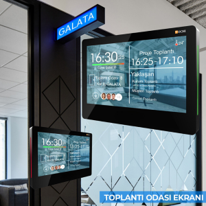 15.6''  TOPLANTI ODASI KAPI ÖNÜ EKRANLARI