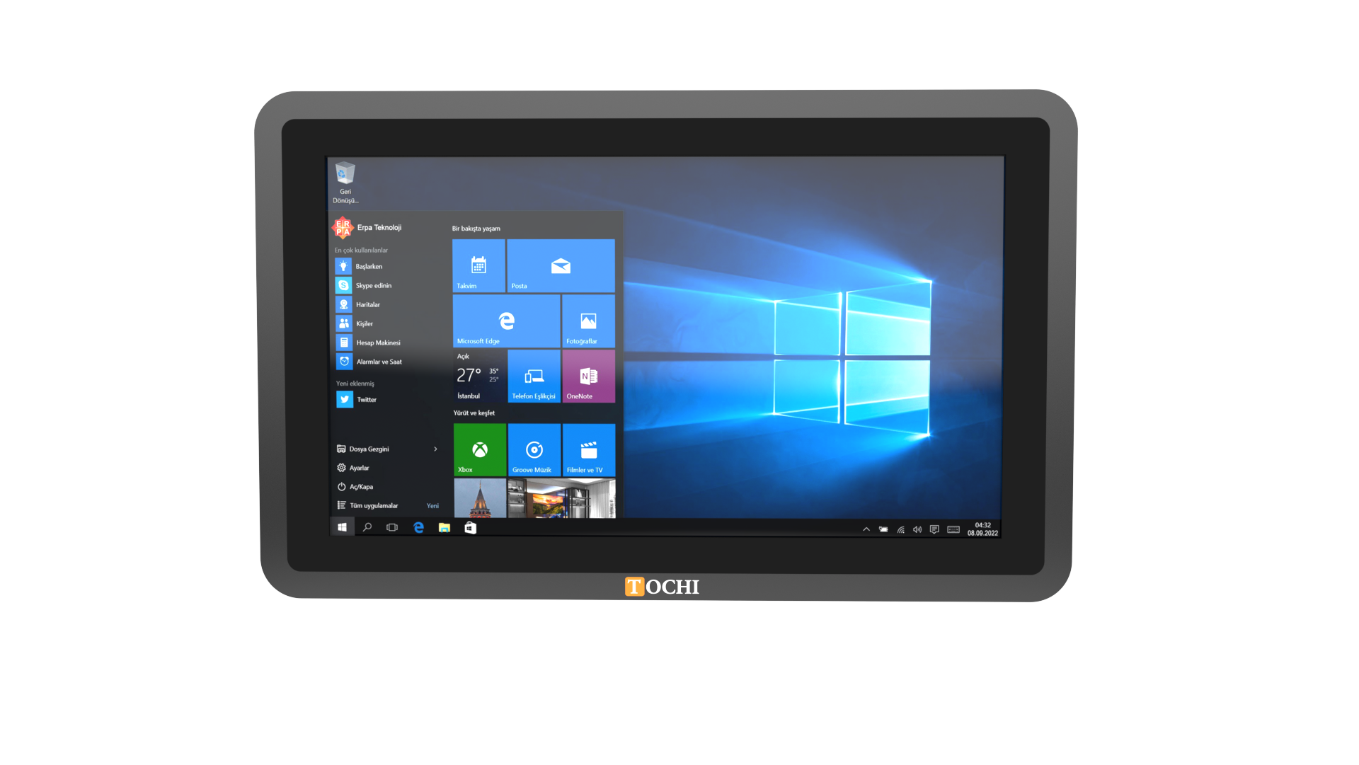 27'' Endüstriyel Panel PC